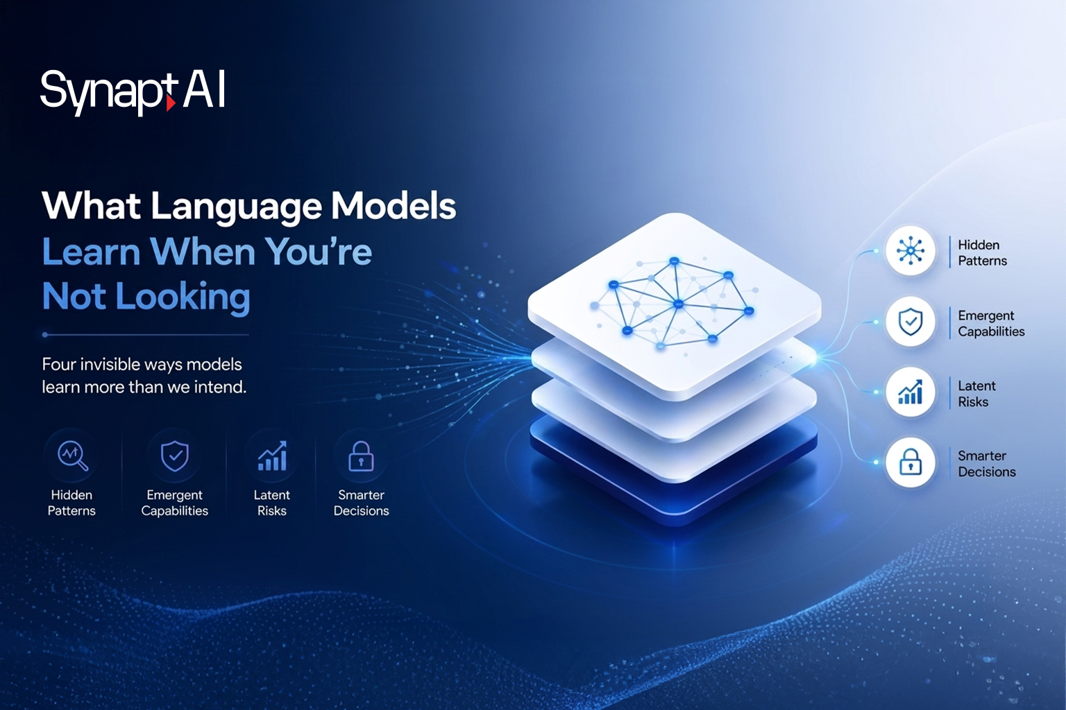 What Language Models Learn When You’re Not Looking