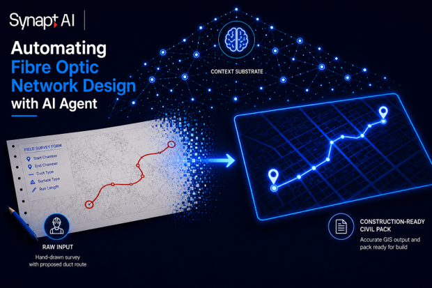 Automating Fibre Optic Network Design with AI Agents